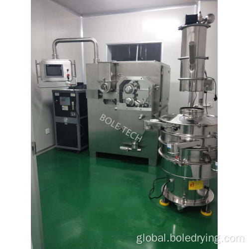 China Dry granulation roller compactor for pharmaceutical powder Supplier